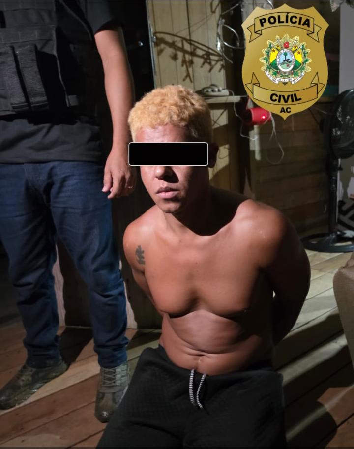 Polícia prende 3º suspeito de assalto à mão armada em Manoel Urbano