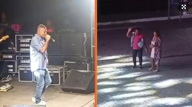 Cantor se apresenta para duas mulheres em festa junina na Bahia e situação chama atenção
