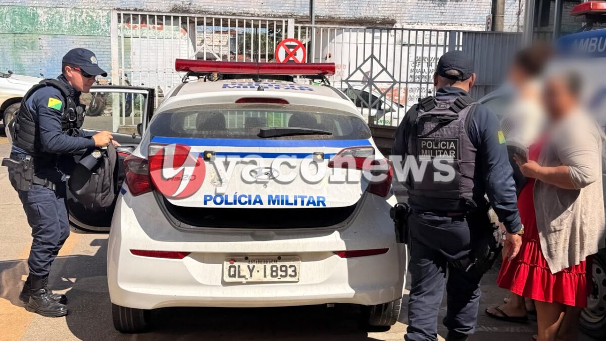 Sob forte esquema de segurança, mulher vítima de tentativa de homicídio em Vista Alegre do Abunã deixa o Pronto Socorro de Rio Branco