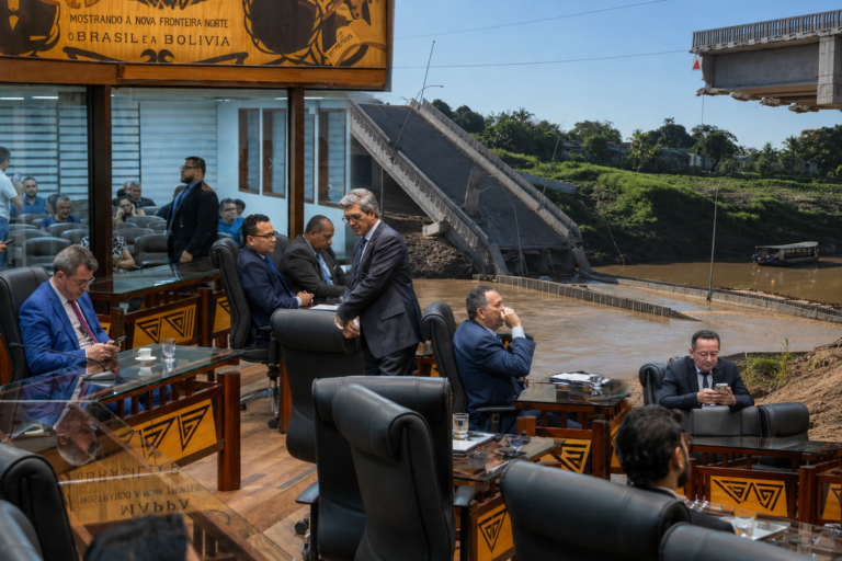 Deputados da Assembleia Legislativa do Acre aprovam comissão especial para acompanhar as investigações sobre o desabamento da Ponte Frei Paolino em Sena Madureira.