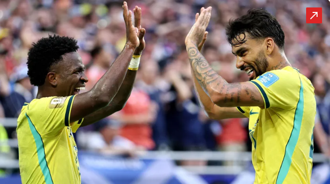 Brasil vence Escócia por 3 a 0, avança líder e Neymar estreia na Copa do Mundo