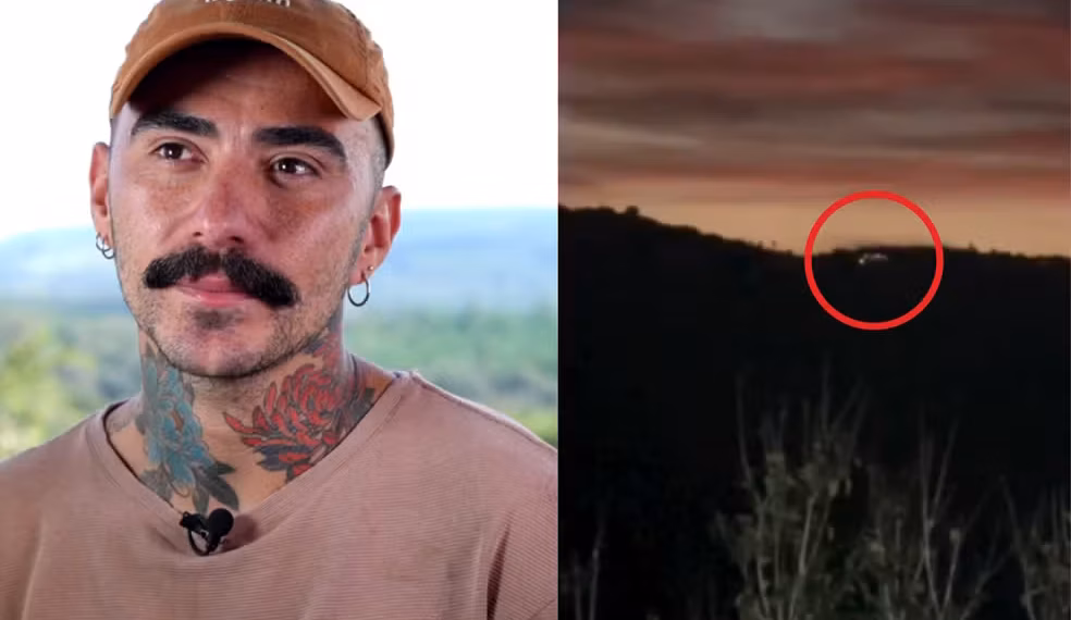 “Assustador e bonito”, diz influenciador que registrou luzes e relatou OVNIs no Paraná