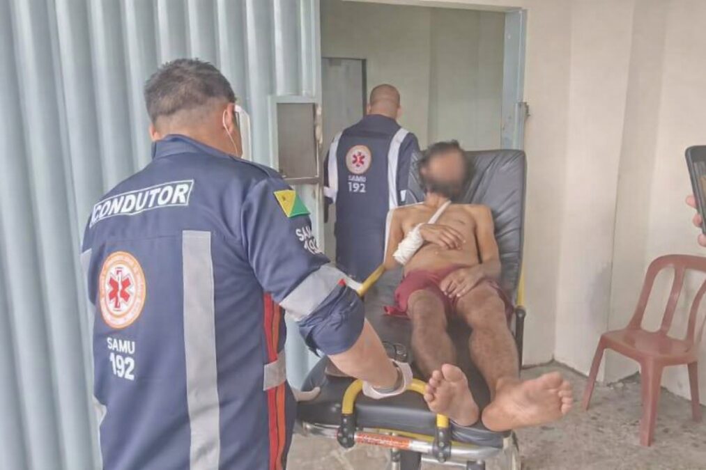 Morador de rua sofre agressão ao tentar recuperar objetos furtados em Rio Branco