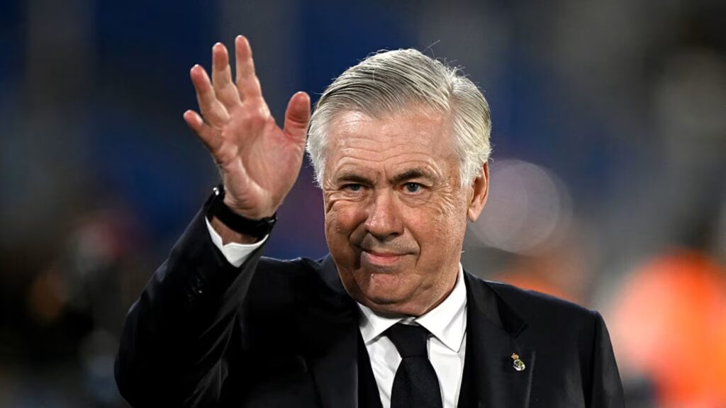 Ancelotti comemora classificação da Seleção Brasileira na Copa do Mundo