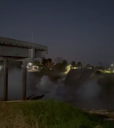 Ponte Frei Paolino cede em Sena Madureira e videos circulam com possíveis vítimas