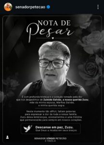Nota de pesar
