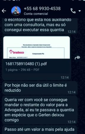 Elvis Dany alerta sobre golpe usando seu nome no WhatsApp