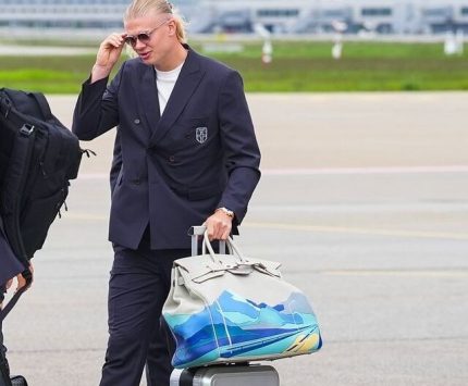 Haaland troca chuteiras por bolsas de luxo? Astro da Noruega ostenta coleção milionária da Hermès