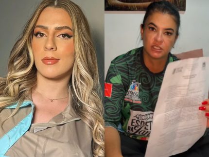 Barraco! Malévola discute após denunciar transfobia em praia no PB e dona de barraca abre BO