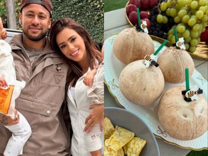 Nos EUA, caçula de Neymar com Biancardi tem festa simples após jogador barrar megaevento