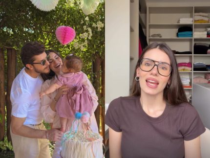 Camila Queiroz faz revelação sobre células-tronco da filha com Klebber: “Escolha consciente”