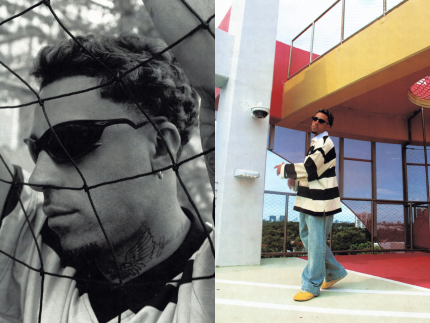 Futebol fashion: Gabriel, do Bragantino, dá entrevista para revista de moda nos EUA