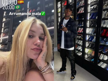 Juntos de novo? Virginia publica selfies tiradas dentro do closet de Vini Jr.