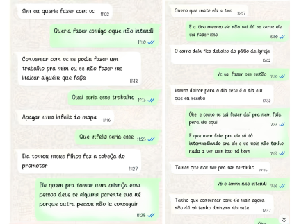 Adolescente descobre plano da mãe para matar funcionária e salva vítima no Paraná