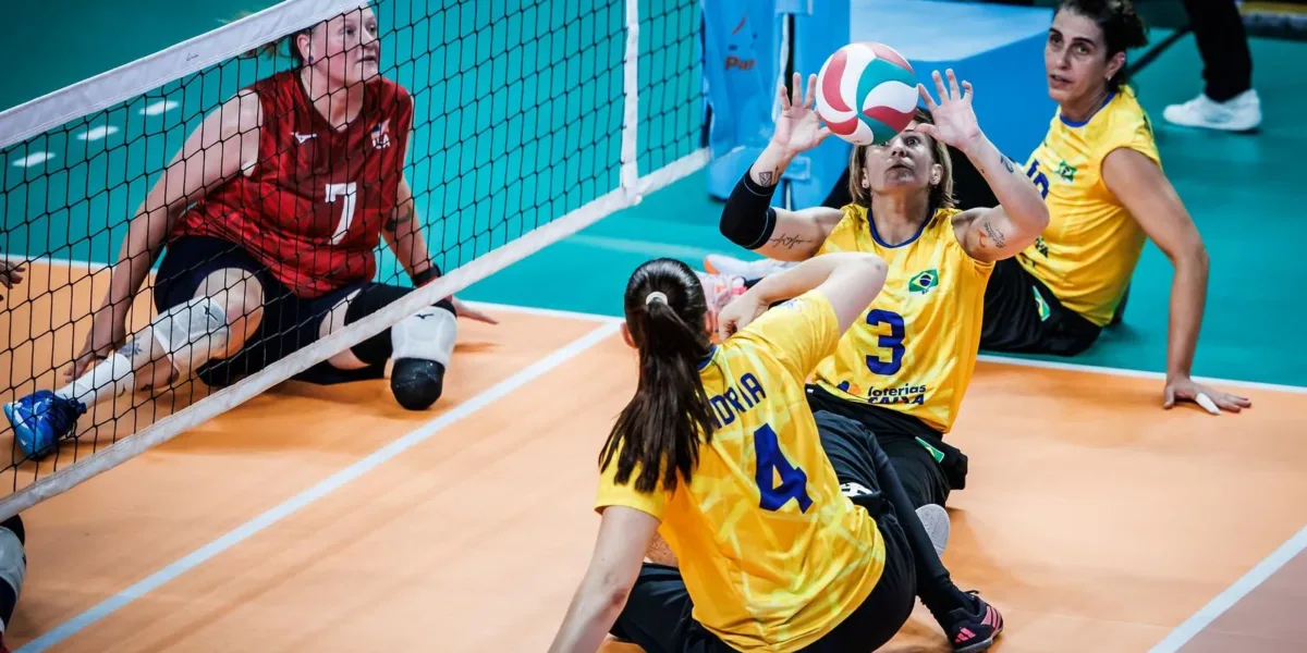 Seleção feminina perde e fica com o vice no Mundial de Vôlei Sentado