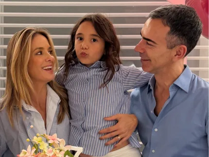 Filha de Ticiane Pinheiro e César Tralli comemora sete anos com festa intimista