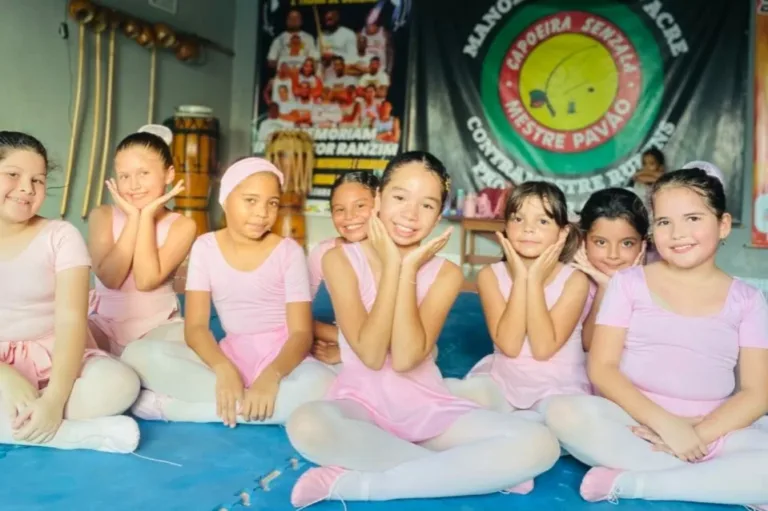 Projeto de balé em Manuel Urbano atende 60 meninas e transforma vidas.
