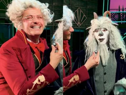 Mágico e Dr. Dillamond em “Wicked”, Baccic e Arizio debatem se o Mágico é um carioca nato