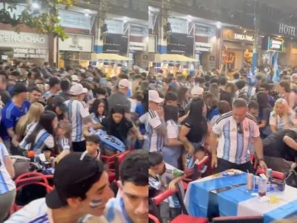 Derrota da Argentina na final da Copa do Mundo gera tumulto e feridos em SC
