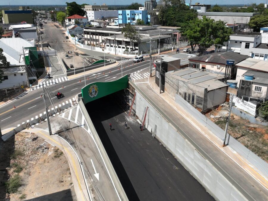 Drone mostra Complexo Viário da Avenida Ceará antes da abertura ao trânsito