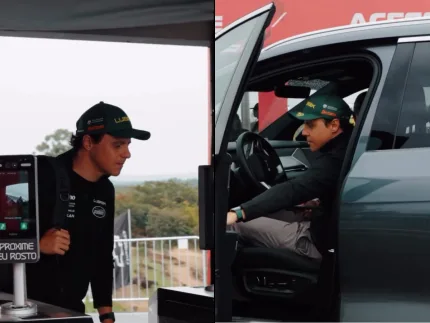 Felipe Massa escolhe o BYD ATTO 8 para chegada à etapa da Stock Car no Velocitta