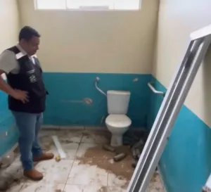 Vereadores denunciam abandono do Ginásio Francisco Raulino em Manoel Urbano.