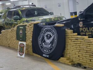Gefron apreende drogas e causa prejuízo milionário ao crime no Acre