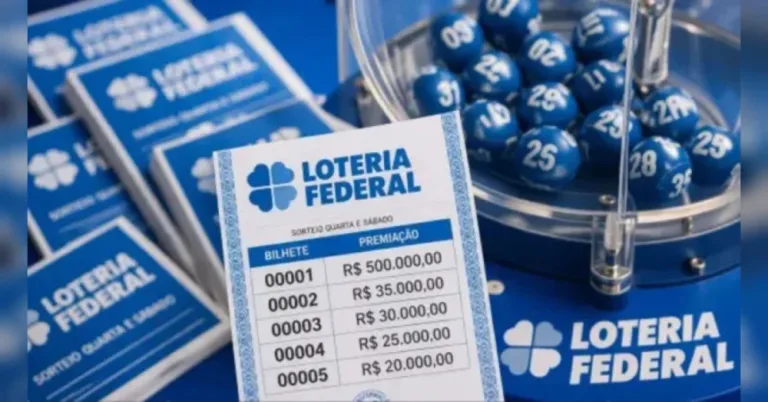 Resultado da Loteria Federal concurso 6087 divulgado pela Caixa.