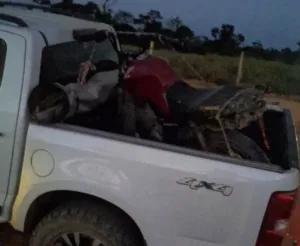 Polícia Militar recupera motocicleta furtada em Sena Madureira durante operação na zona rural.