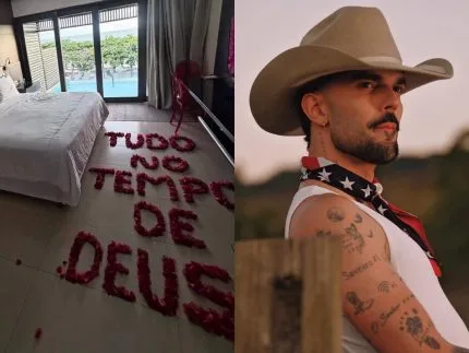 Pétalas e a mesma viagem: os sinais da volta de Luan Pereira e Victória Miranda