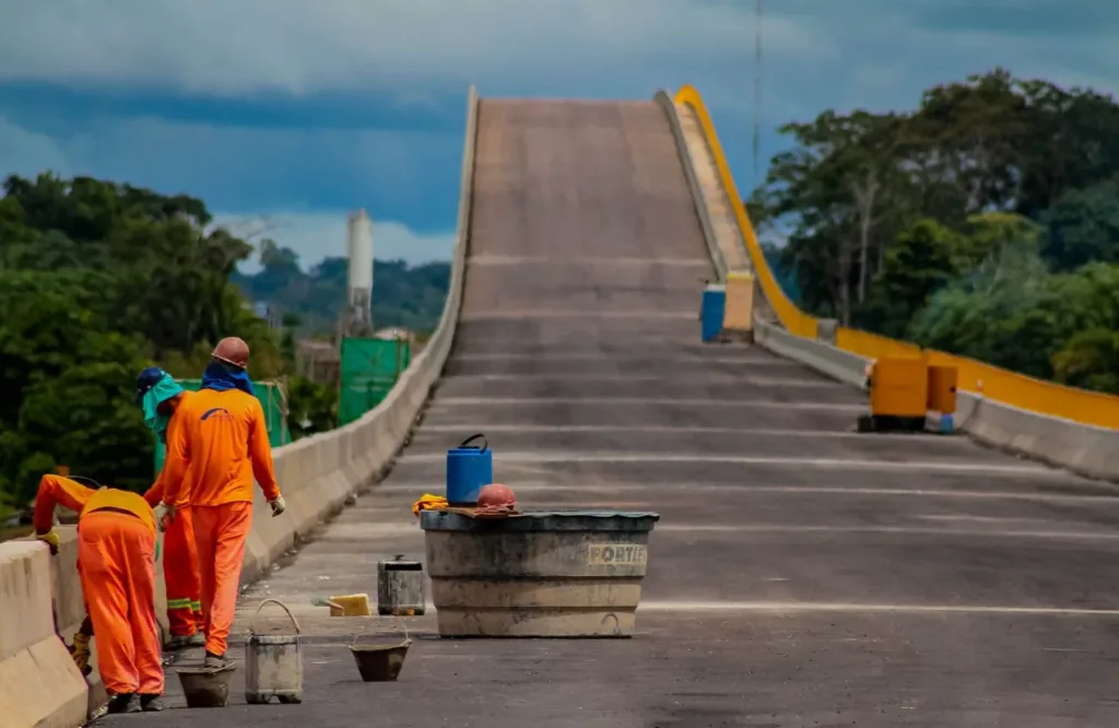 DNIT inicia estudos para construção da nova ponte sobre o Rio Juruá no Acre.