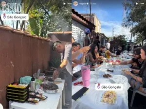 Virginia Fonseca aparece em São Gonçalo, cidade natal de Vini Jr., no Rio de Janeiro