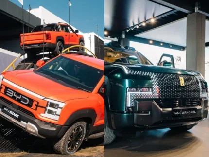 BYD estreia Dolphin G híbrido e Shark, e Yangwang tem linha de luxo no Goodwood Festival of Speed
