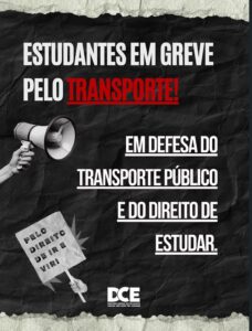 Movimento Estudantil da UFAC realiza manifestação por melhorias no transporte público de Rio Branco