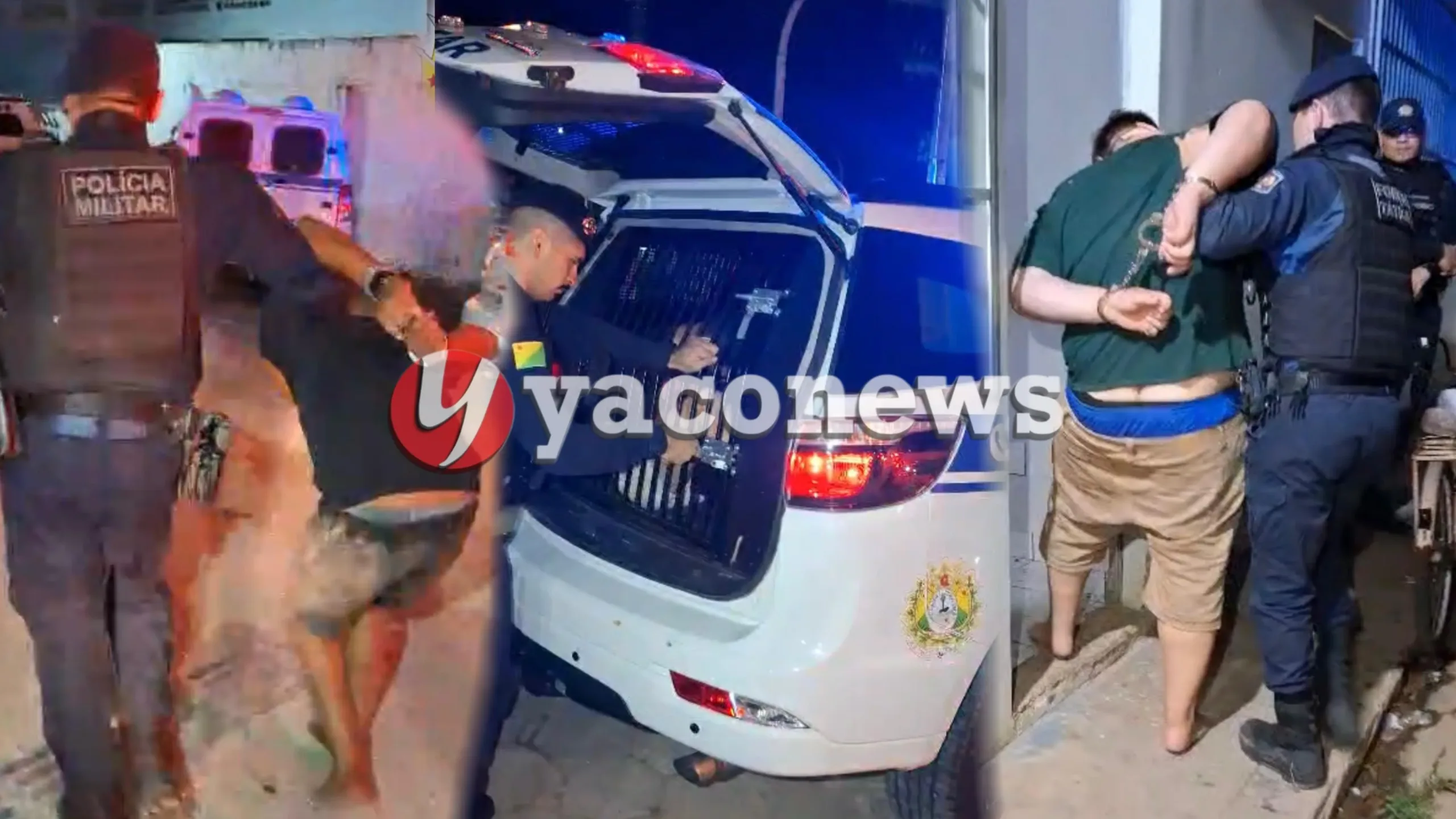 Polícia Militar apreende armas de guerra e prende 3 suspeitos em Rio Branco
