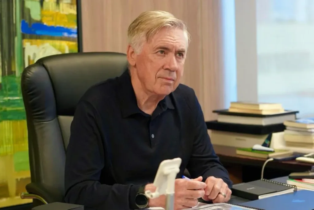 Ancelotti manda mensagem para os brasileiros: "Olhar para frente"