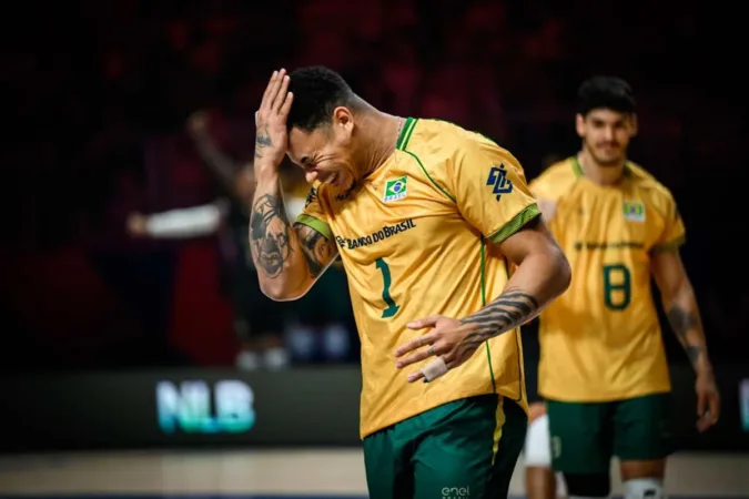 Brasil perde para a Polônia e se complica na Liga das Nações de Vôlei
