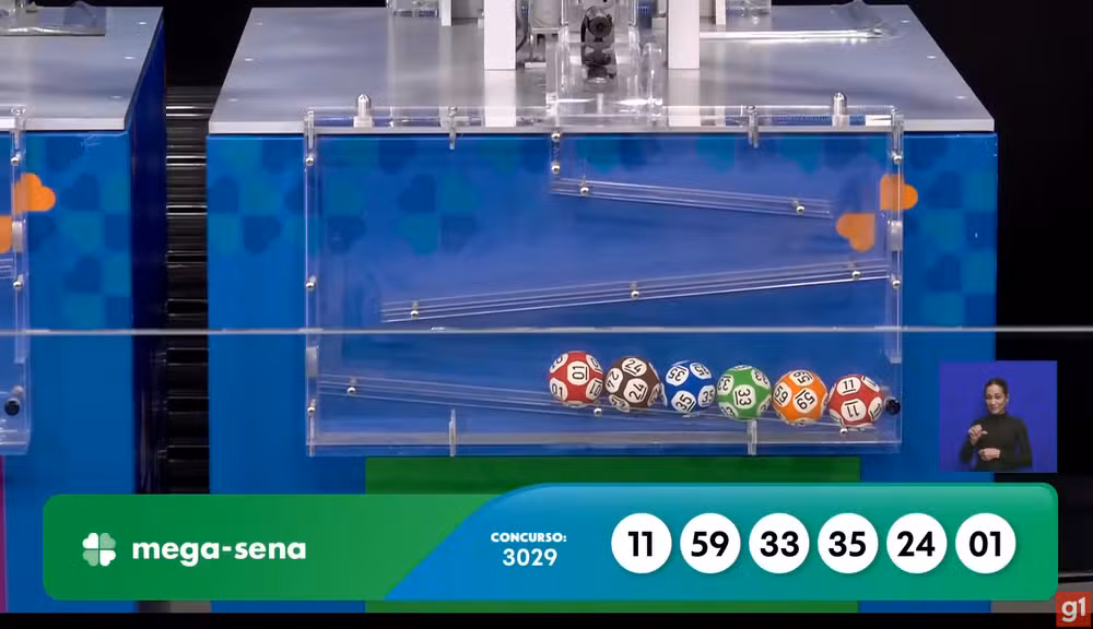 Resultado da Mega-Sena 3029: aposta única acerta as seis dezenas e leva prêmio de R$ 43 milhões