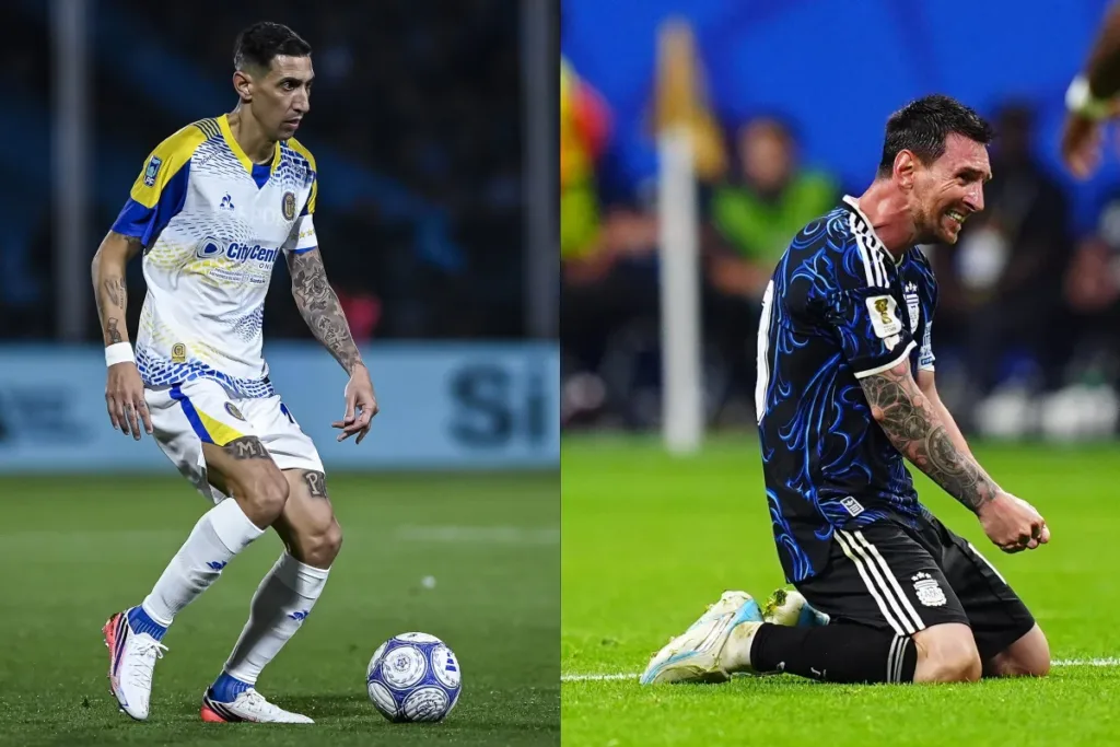 Di María afirma que Messi deve se aposentar da Argentina quando quiser