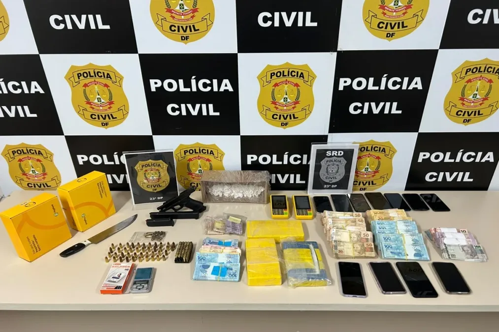 Donos de distribuidora usada para o tráfico de drogas são alvo da PCDF