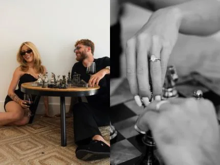 Casamento à vista! Karoline Lima e Léo Pereira anunciam noivado com ensaio temático