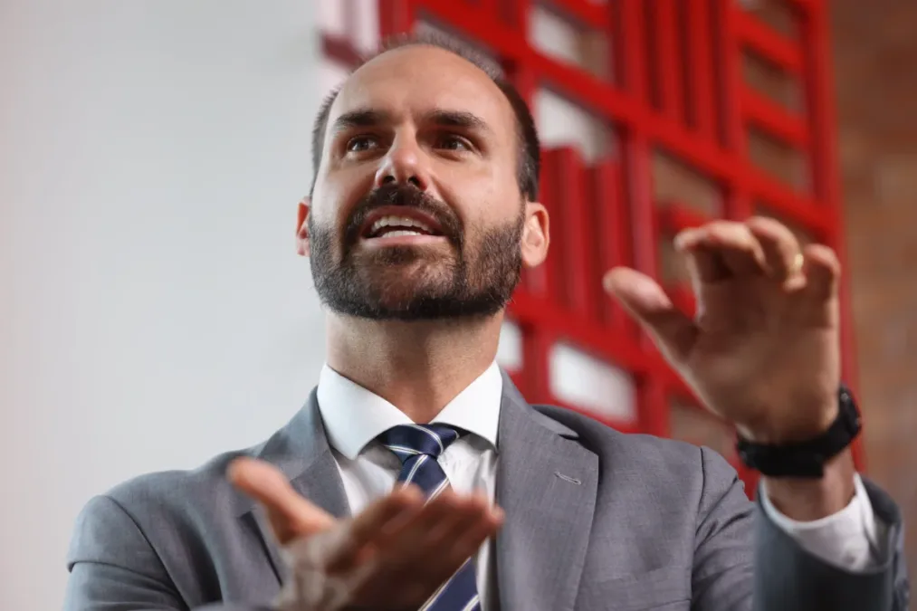 Eduardo Bolsonaro: "Magnitsky contra Moraes deve ser restabelecida"