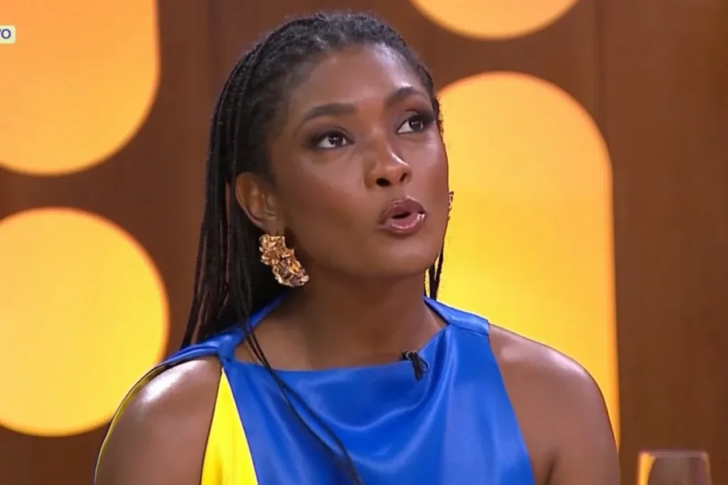 Érika Januza desabafa ao vivo sobre Arlindinho: "Livramento"