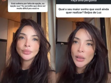 Carol Nakamura desabafa sobre solteirice: “Homens estão muito sem iniciativa”