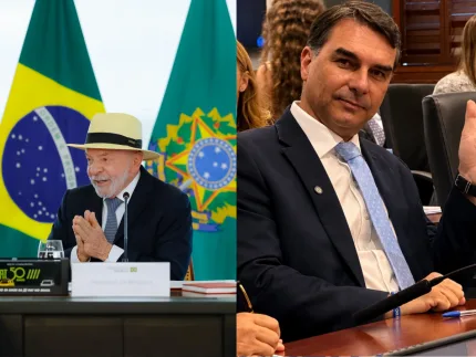 Eleições 2026: Lula abre cinco pontos sobre Flávio Bolsonaro em pesquisa Datafolha