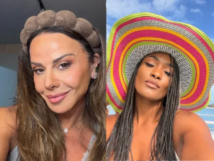 Viviane Araujo aconselha Erika Januza após traição: “Tempo é o melhor remédio”