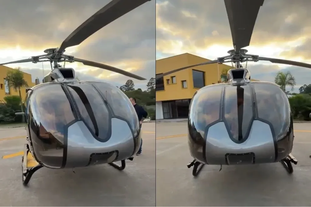 Helicóptero apreendido em operação será usado no transporte de órgãos
