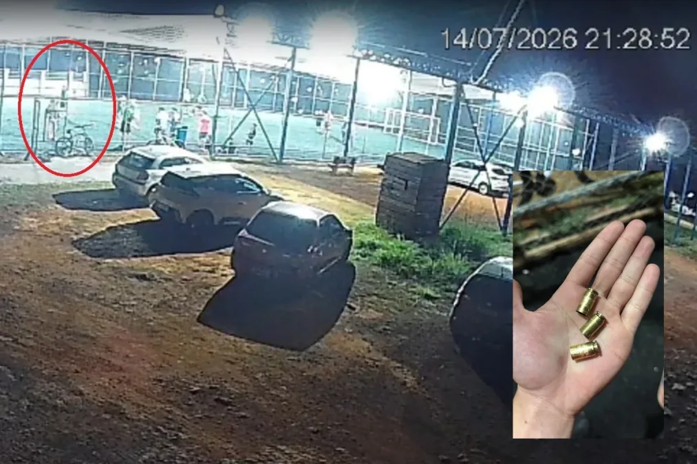 Homem invade campo de futebol e atira para o alto por se incomodar com barulho
