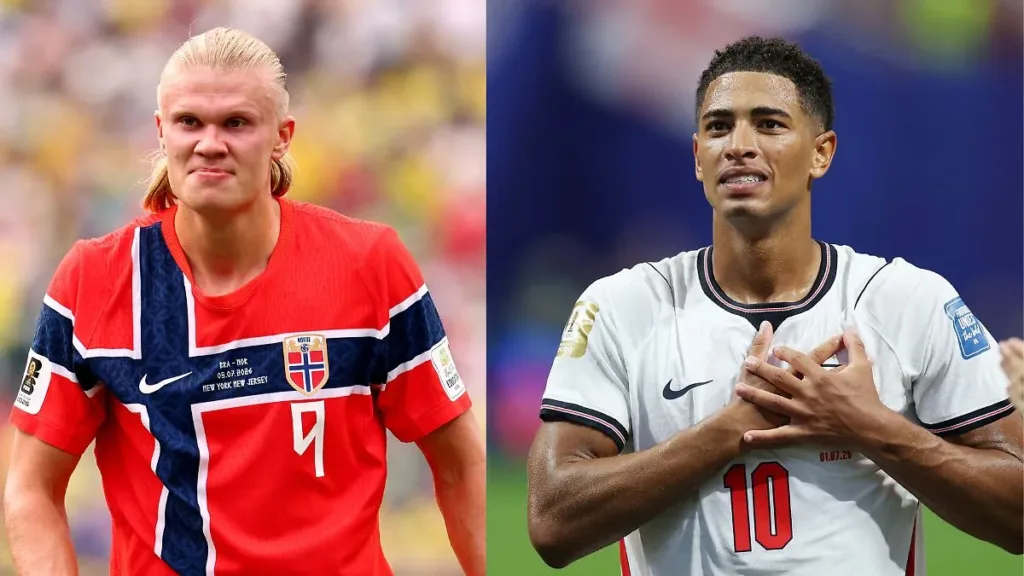 Noruega enfrenta Inglaterra pelas quartas de final da Copa do Mundo de 2026.