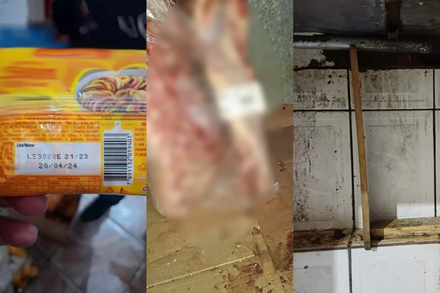 Fiscalização apreende 2,2 toneladas de alimentos impróprios em mercados